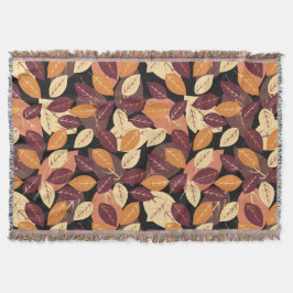 Manta El Otoño Sencillo Deja Oscuro