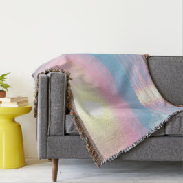 Manta El paisaje mágico en la puesta de sol rosa