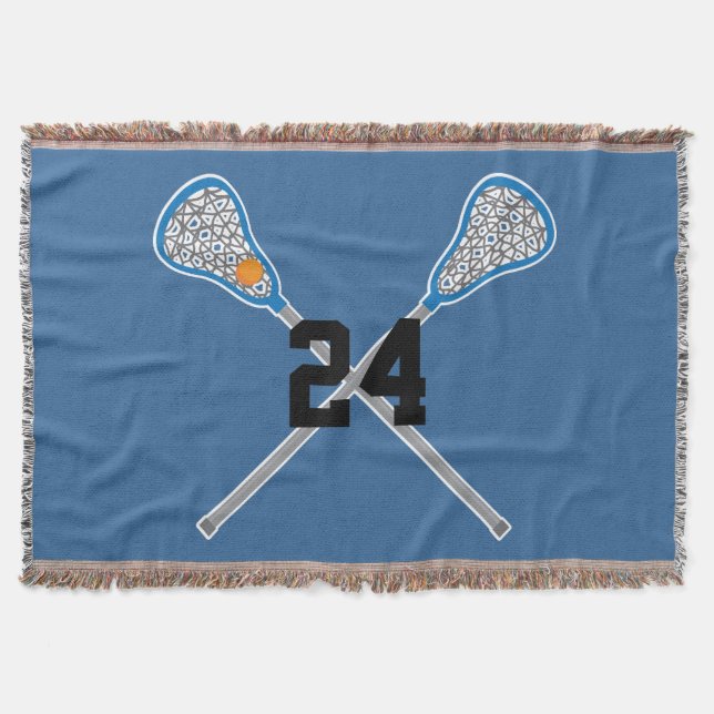 Manta El personalizado del jugador de LaCrosse se (Anverso)