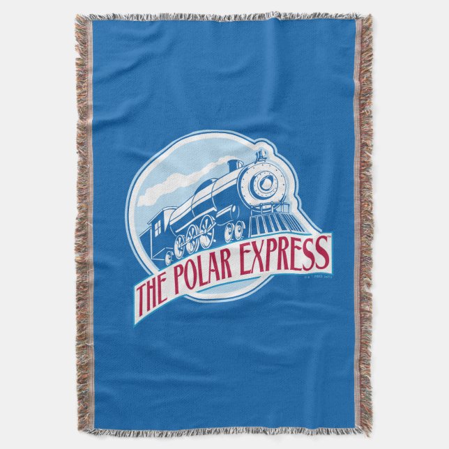 Manta El Polar Express | Tarjeta de tren (Frente vertical)
