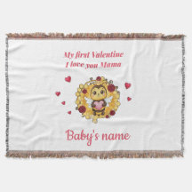 El primer día de San Valentín del bebé