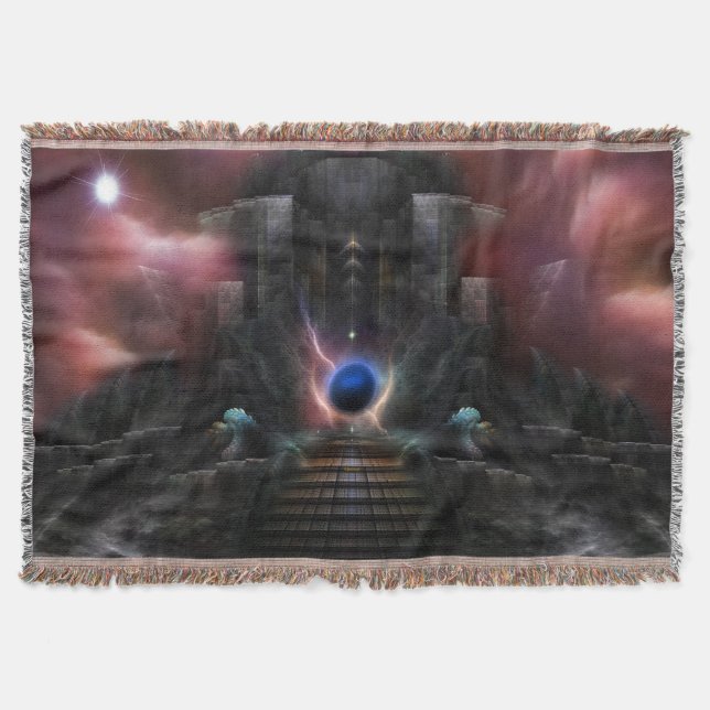 Manta El Reino Del Osphilium Throw Blanket (Anverso)