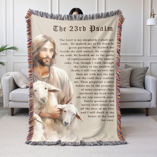 Manta El Señor es mi Pastor - Salmo 23 (Subido por el creador)