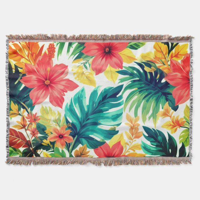 Manta El tiempo de verano florece (Anverso)