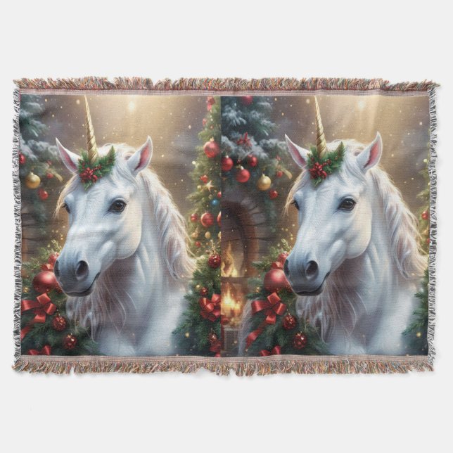 Manta “El Unicornio de Noel” (Anverso)