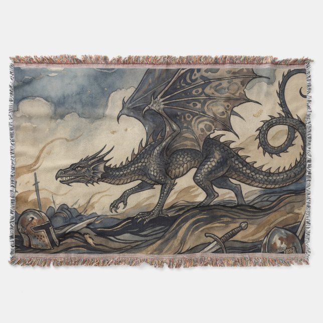 Manta El Wyvern sobre Caballeros Caídos (Anverso)