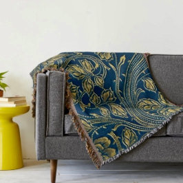 Manta Elegancia de Flor de Oro 