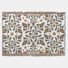 Manta Elegante Boho Throw Blanket