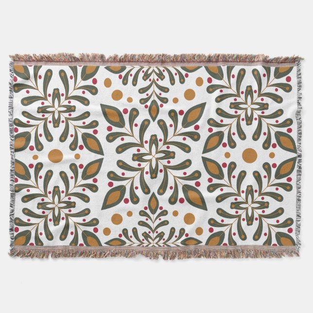 Manta Elegante Boho Throw Blanket (Anverso)