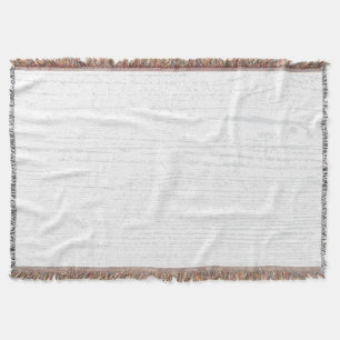 Manta Elegante grano blanco y gris de madera