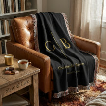 Manta elegante para regalar en bodas, acogedora y