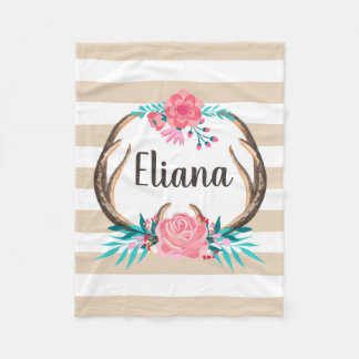 Manta elegante personalizada del paño grueso y