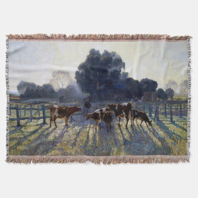 Manta Elioth Gruner Helada de primavera 1919 Australia (Anverso)