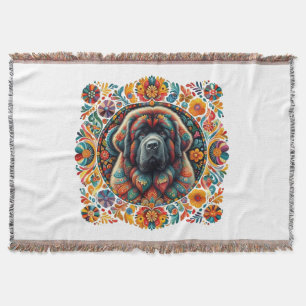 Manta emblema boho de Terranova