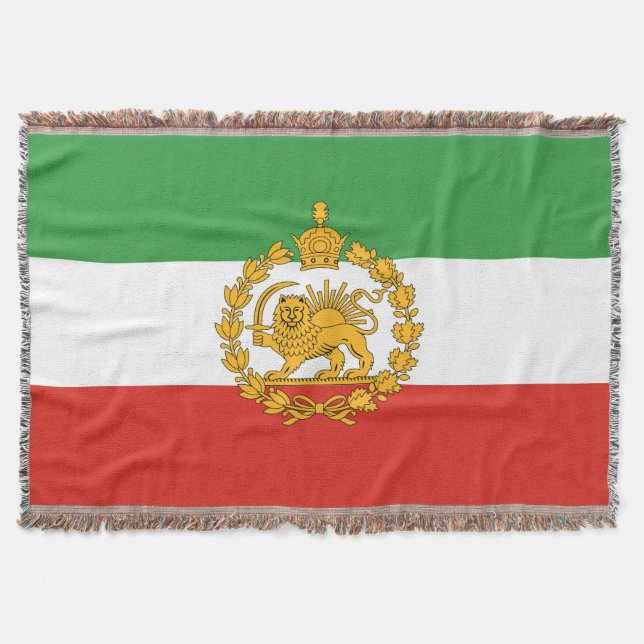 Manta Emblema Imperial de la Dinastía PahlaviManta de la (Anverso)