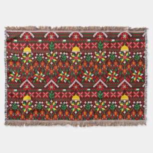 Manta Embrodería tradicional de Palestina Tatreez