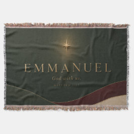 Manta EMMANUEL | Mateo 1:23 Cristiano