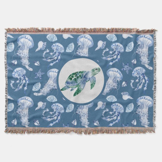 Manta En La Masa De Tira De La Costa (Anverso)