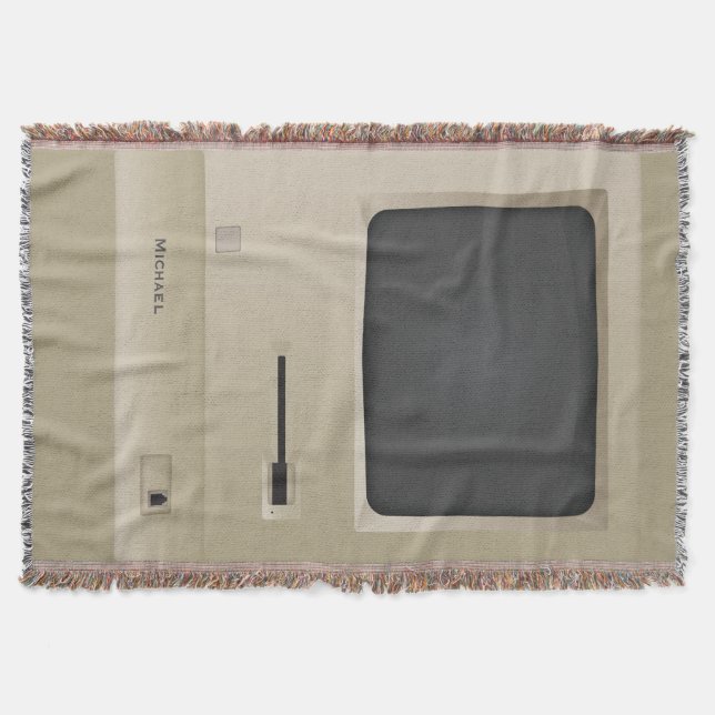 Manta Equipo Retro de la Escuela Vieja (Anverso)