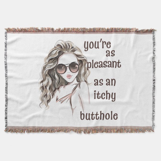 Manta Eres agradable (Anverso)