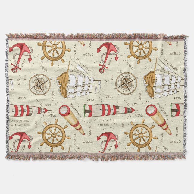 Manta Escena del océano (Anverso)