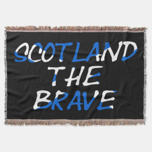 Manta Escocia: La valentía sobre la bandera escocesa