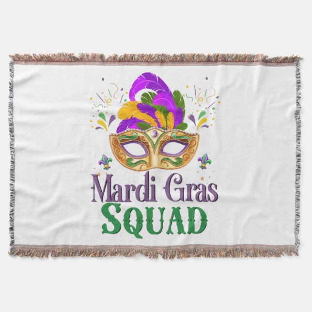 Manta Escuadrón de Mardi Gras (Anverso)