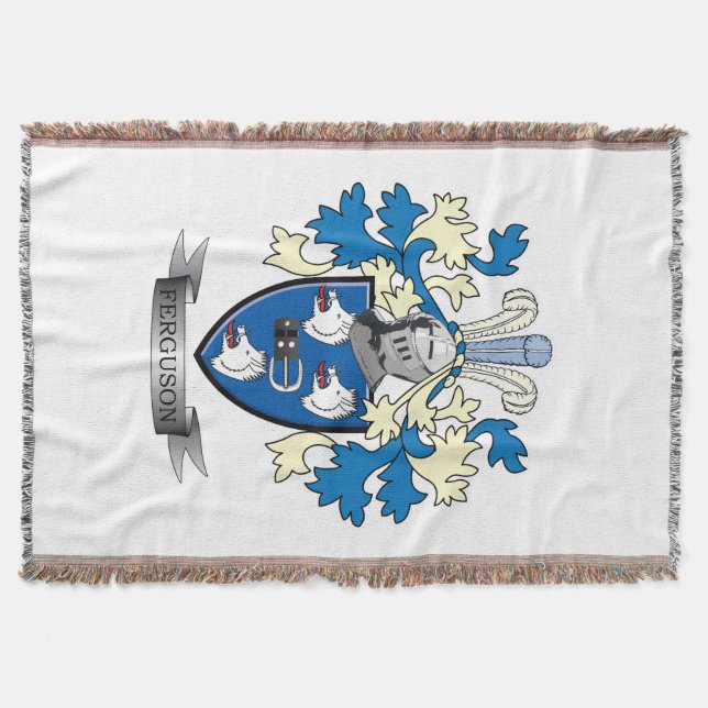 Manta Escudo de armas de la familia Ferguson (Anverso)
