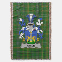 Escudo de armas de Owen irlandés Crest Ireland Iri