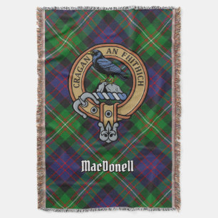 Manta Escudo de armas del Clan MacDonell de Glengarry so