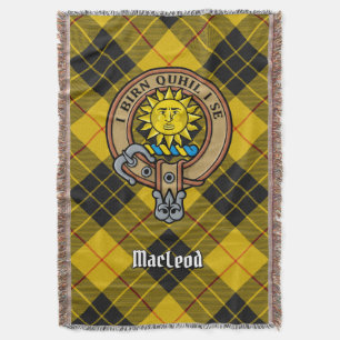 Manta Escudo de armas del Clan MacLeod de Lewis sobre Ta