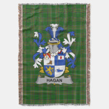 Escudo de armas irlandés Hagan o O_Hagan Cresta de