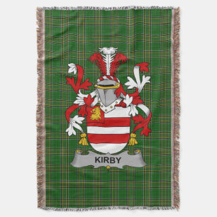 Manta Escudo de armas irlandés Kirby o O_Kirby Cresta de