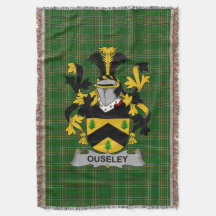 Escudo de armas ouseley irlandés Crest Irlanda