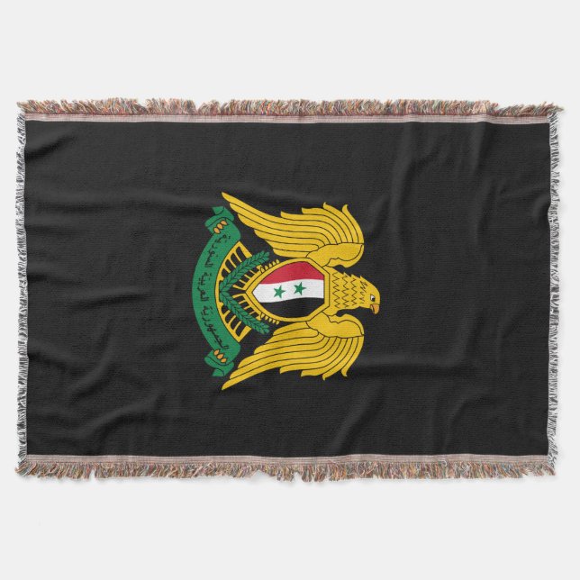 Manta Escudo de armas sirio (Anverso)