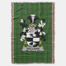 Manta Escudo de armas: Sullivan irlandés o O_Sullivan (B