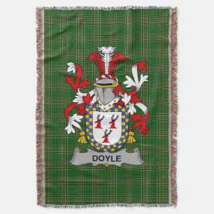 Manta Escudo familiar Doyle irlandés o O_Doyle