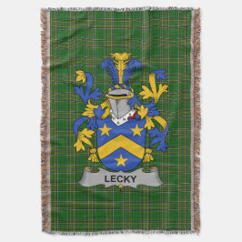 Manta Escudo familiar irlandés Lecky o Lackey Crest I