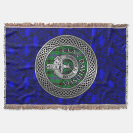 Manta Escudo y nudo de tartán del clan Davidson