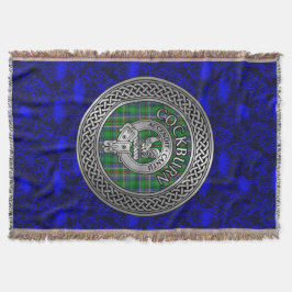 Manta Escudo y Nudo del Tartán del Clan Cockburn