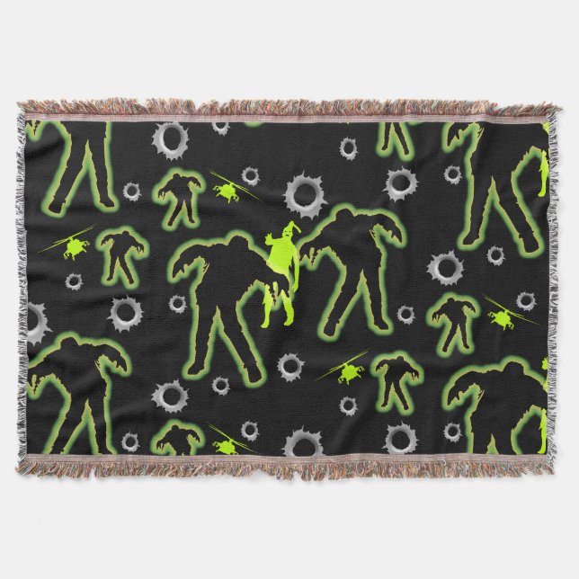 Manta Escuela Zombie para niños (Anverso)