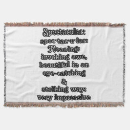 Manta Espectacular: especificación de definición・tac・u・l