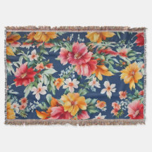 Espectáculo floral brillante de verano en Italia