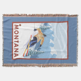 Manta Esquiador de la nieve de Downhhill - Montana