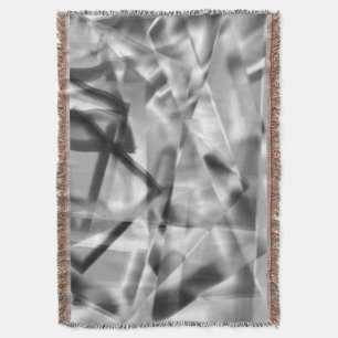 Manta Esquina de piezas cuadradas de acrílico, de gris a