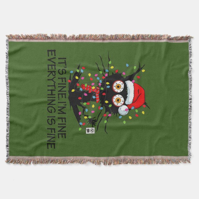 Manta ¡Está bien! Arrojar (Anverso)