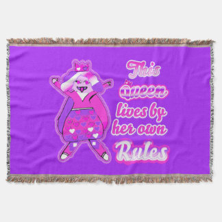 Manta Esta reina vive por sus propias reglas