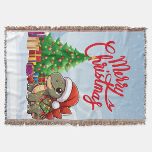 Manta Estegosauro de Navidades infantiles curas/extravag
