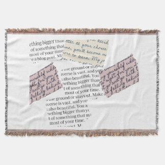 Manta Estética de revista - Estilo editorial retro