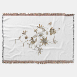 MANTA ESTILO DE ARTE Y DISEÑO EN BLANCO